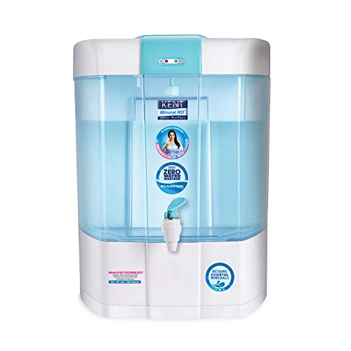 KENT Pearl 8-Litres Mineral RO + UV/UF + TDS Water Purifier,Blue and White - RAJA DIGITAL PLANET