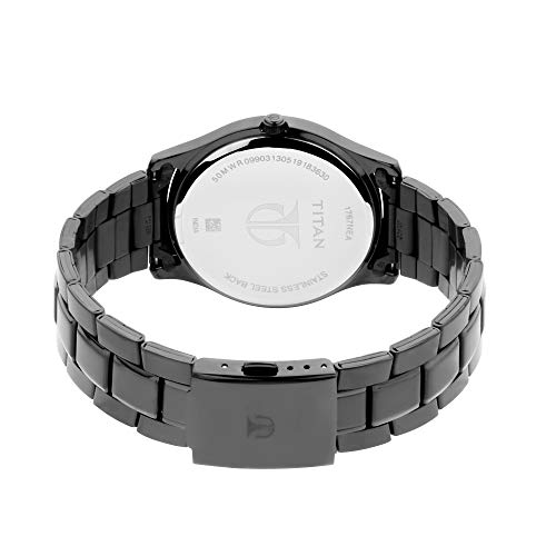 Titan All Black Analog Dial Men's Watch-NM1767NM01 / NL1767NL01 - RAJA DIGITAL PLANET