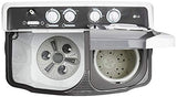 LG 6.5 kg Semi-Automatic Top Loading Washing Machine (P7550R3FA, Dark Grey) - RAJA DIGITAL PLANET