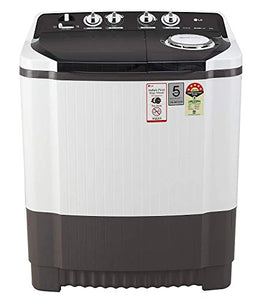 LG 8 Kg 5 Star Semi-Automatic Top Loading Washing Machine (P8035SGMZ, Grey) - RAJA DIGITAL PLANET