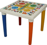 Supreme Bubble Kids Plastic Outdoor Table (Finish Color - Multi Color) - RAJA DIGITAL PLANET