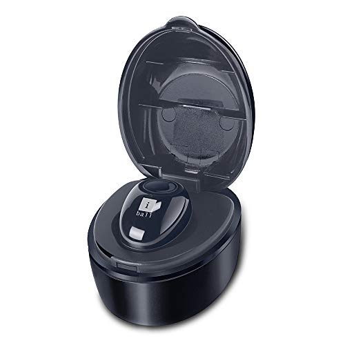 iBall B9 Nano Earwear Ring-Dock Bluetooth Wireless in Ear Earphones with Mic (Black)