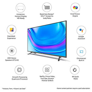 Mi 80 cm (32 inches) Horizon Edition HD Ready Android Smart LED TV 4A | L32M6-EI (Grey) - RAJA DIGITAL PLANET