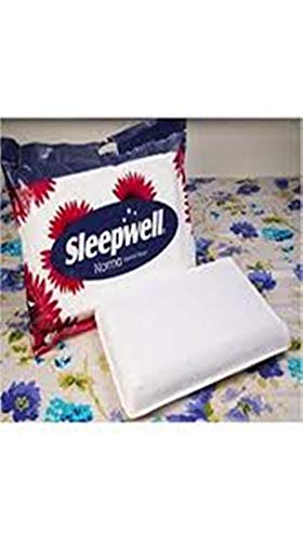Sleepwell Norma Pillow (White, ) - RAJA DIGITAL PLANET