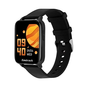 Fastrack Reflex Curv Smart Watch with 2.5D Curved Display|Premium Metallic Body|Temperature Monitor|24x7 HRM|Sp02|Multiple Sports Modes|AI Enabled Coach|100+ Watchfaces|Upto 7 Days Battery|5 ATM