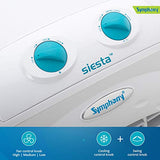 Symphony Siesta Air Cooler 45-litres with Cool Flow Dispenser, Powerful Fan, Specially Designed Grill for Better Air Flow & Low Power Consumption (White) - RAJA DIGITAL PLANET