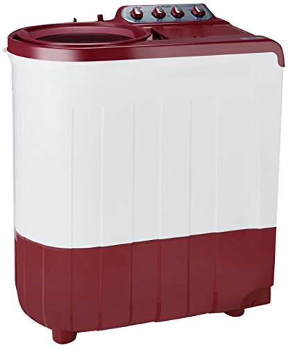Whirlpool 8 kg 5 Star Semi-Automatic Top Loading Washing Machine (ACE SUPER SOAK 8.0, Coral Red, Supersoak Technology)
