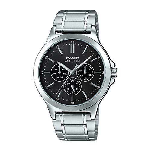 Casio Analog Black Dial Men's Watch - MTP-V300D-1AUDF (A1173) - RAJA DIGITAL PLANET