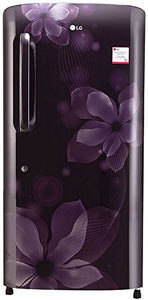 LG 215 L 4 Star Direct Cool Single Door Refrigerator(GL-B221APOX.DPOZEBN, Purple, Inverter Compressor) - RAJA DIGITAL PLANET