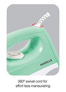 Havells D'zire 1000-Watt Dry Iron (Mint) - RAJA DIGITAL PLANET