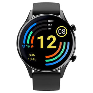 Titan Smart Pro Smartwatch with AMOLED display,GPS,Temperature,Stress& Sleep Monitor,Multisport tracker, SpO2,Women Health Monitor,5 ATM Water Resistance & Upto 14 days battery life - 90149AP01(Black)
