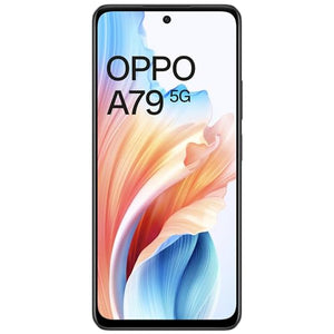 Oppo A79 5G (Mystery Black, 8GB RAM, 128GB Storage) | 5000 mAh Battery with 33W SUPERVOOC Charger | 50MP AI Rear Camera | 6.72" FHD+ 90Hz Display | with No Cost EMI/Additional Exchange Offers