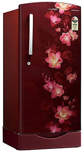 Havells-Lloyd 200 L 2 Star Direct Cool One Door Refrigerator (GLDC212SGWS2PB Gardenia Wine, 2022 Model)