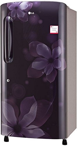 LG 215 L 4 Star Direct Cool Single Door Refrigerator(GL-B221APOX.DPOZEBN, Purple, Inverter Compressor) - RAJA DIGITAL PLANET