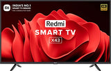 Redmi 108 cm (43 inches) 4K Ultra HD Android Smart LED TV X43 | L43R7-7AIN (Black)