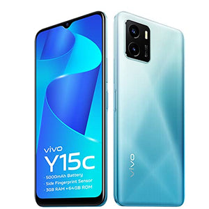 Vivo Y15C (Wave Green, 3GB RAM, 64GB Storage) with No Cost EMI/Additional Exchange Offers