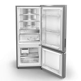 Whirlpool 325 L 3 Star Frost Free Double Door Refrigerator 21377 (IF PRO BM INV 340 ELT+, Omega Steel, Bottom Freezer) - RAJA DIGITAL PLANET