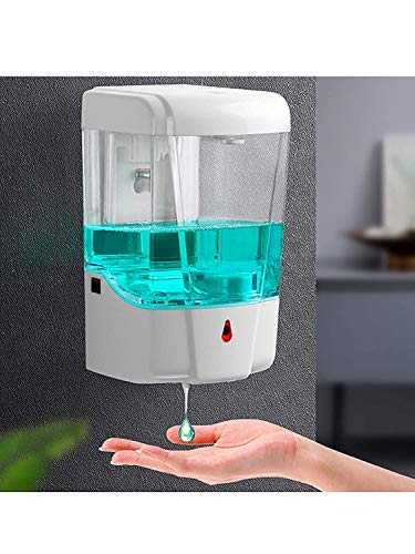 RFV1(tm) Sensor Soap Dispenser PVC Hand Free Wall Mounted Automatic Liquid Sanitizer Soap Dispenser Touchless Hands-Free. - RAJA DIGITAL PLANET