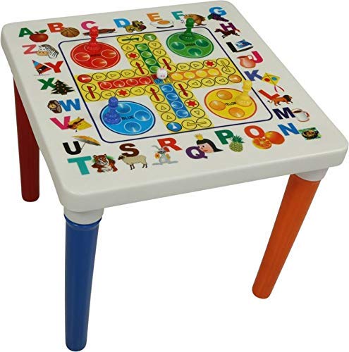 Supreme Bubble Kids Plastic Outdoor Table (Finish Color - Multi Color) - RAJA DIGITAL PLANET