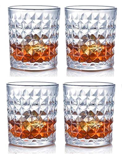 VI Ai Whiskey Flask Carafe Decanter, Whiskey Glasses, Whiskey Carafe for Wine, Liquor, Scotch, Bourbon, Brandy - 750ml