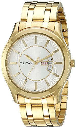 Titan Regalia Analog White Dial Men's Watch -1627YM01 - RAJA DIGITAL PLANET