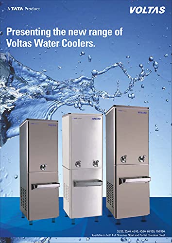 Voltas Normal & Cold-Water Cooler 150/150 FSS Storage Capacity -150 Liter and Cooling Capacity-150-Liter, Full Body Steel Made in India