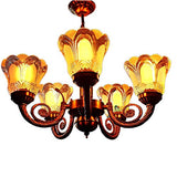 Weldecor® Antique 5 Lamp Designer Chandelier Ceiling Light Made of Alloy | Designer Jhoomer for Living Room (Brass) - RAJA DIGITAL PLANET