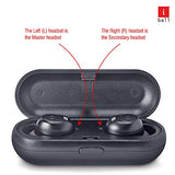 iBall EarWear TW10 in-Ear Bluetooth Wireless Headphones with Protective Charging Case, Black - RAJA DIGITAL PLANET