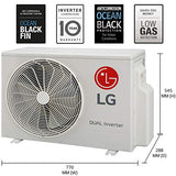 LG 1.5 Ton 5 Star Inverter Split AC (Copper, LS-Q18KNZA, White) - RAJA DIGITAL PLANET