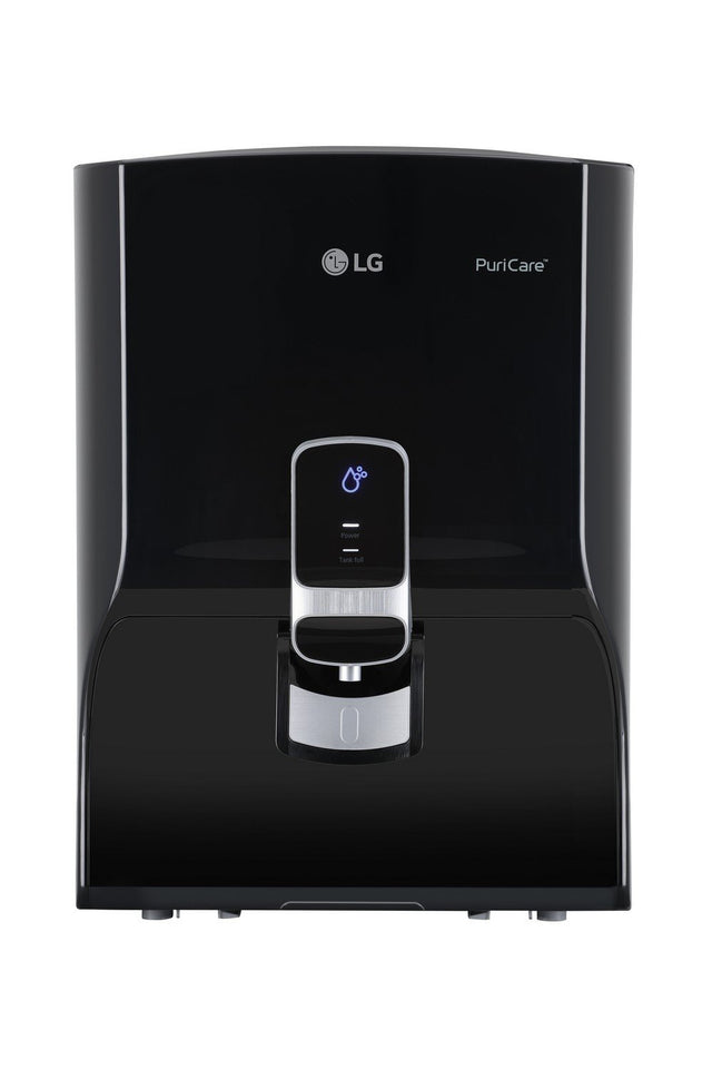 LG Puricare WW140NP RO + Mineral Booster Water Purifier with Dual Protection Stainless Steel Tank, Black - RAJA DIGITAL PLANET