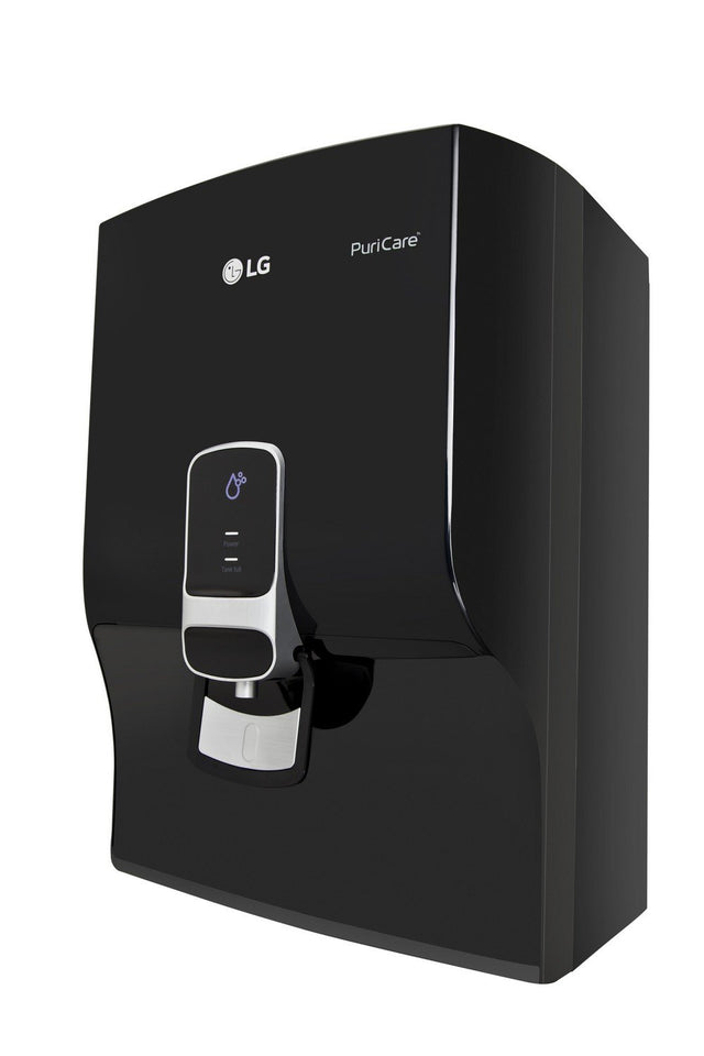 LG Puricare WW140NP RO + Mineral Booster Water Purifier with Dual Protection Stainless Steel Tank, Black - RAJA DIGITAL PLANET